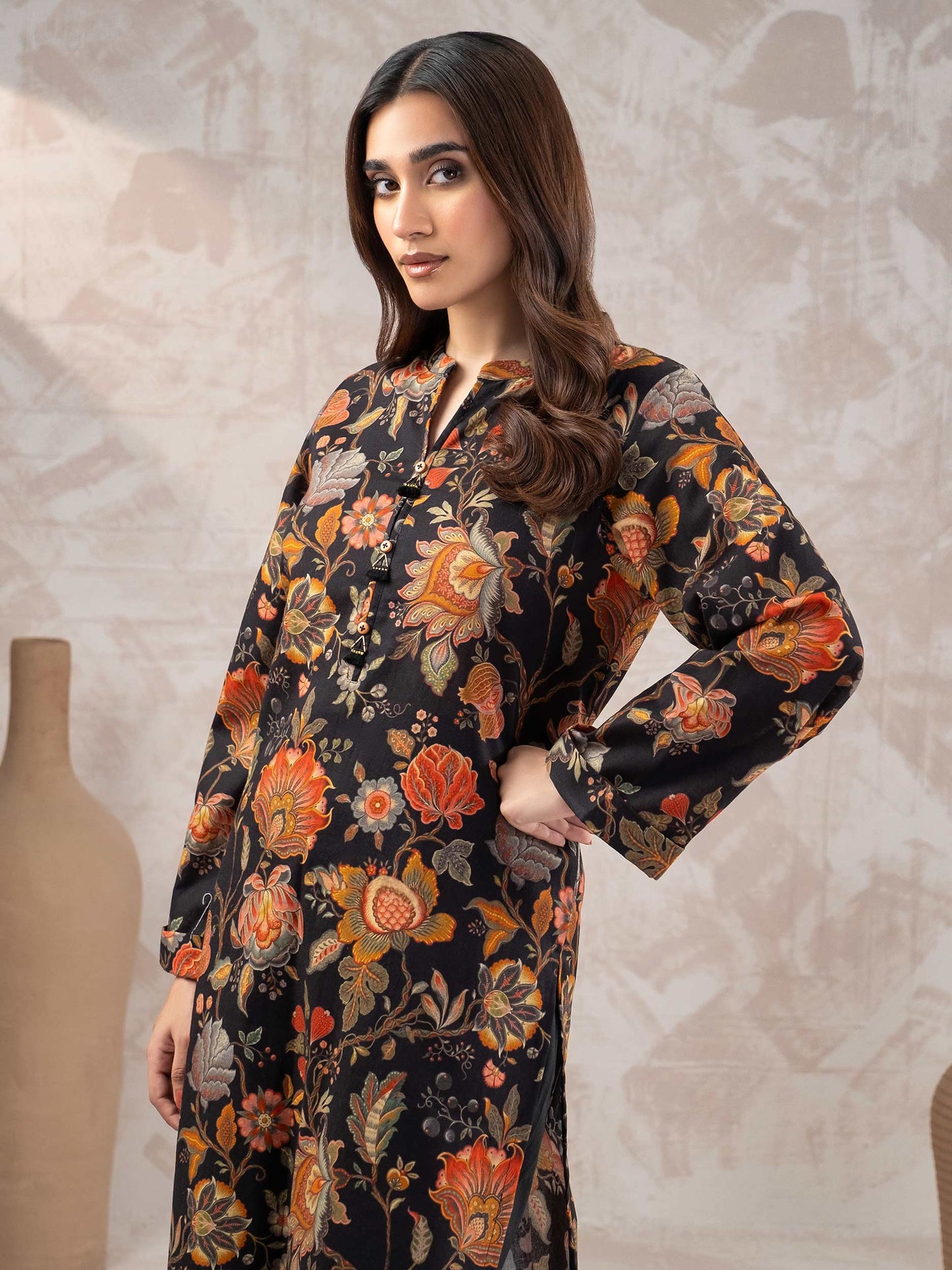 Khaddar Shirt-Printed (Unstitched)