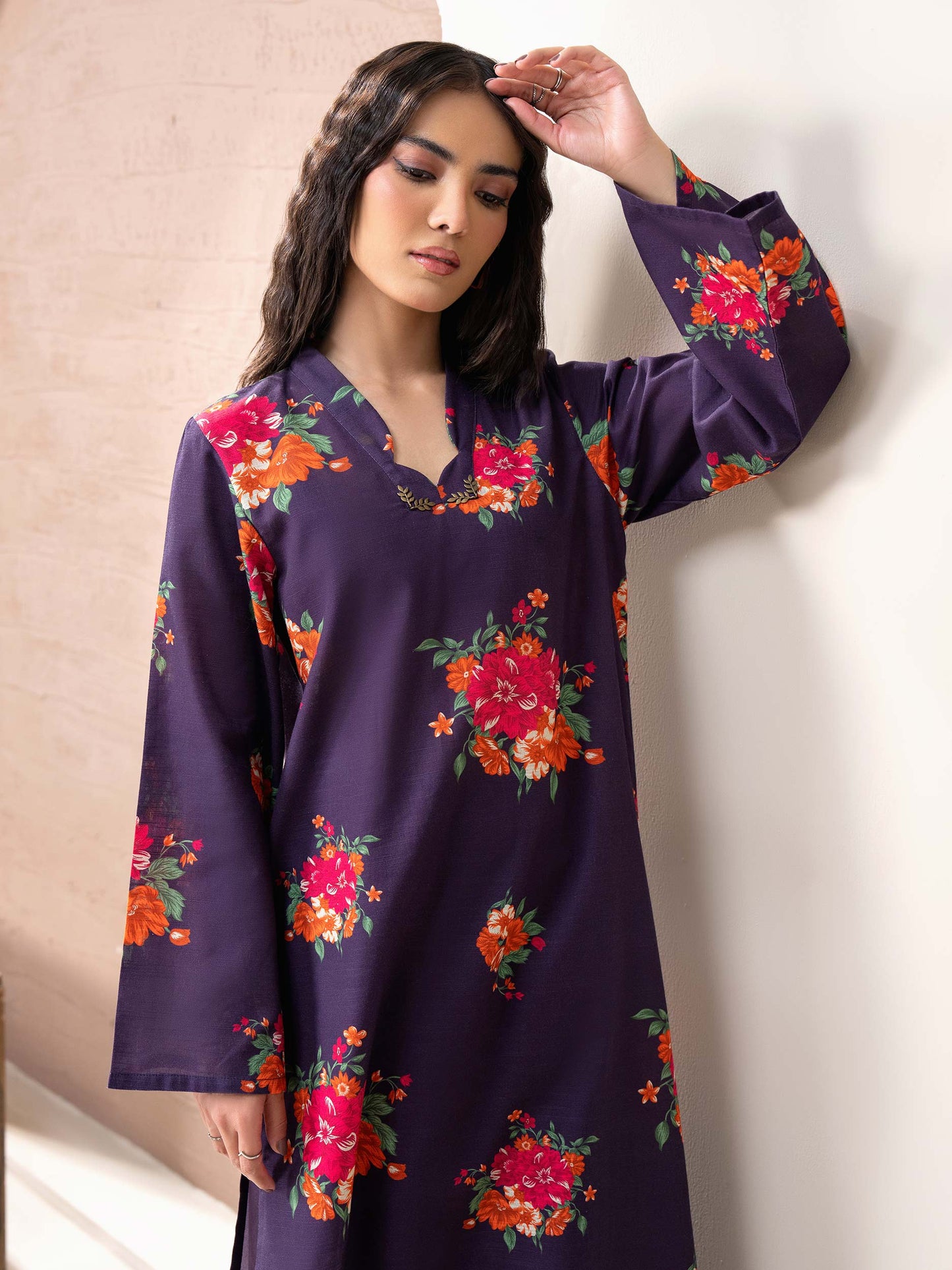 Khaddar Shirt-Printed (Unstitched)