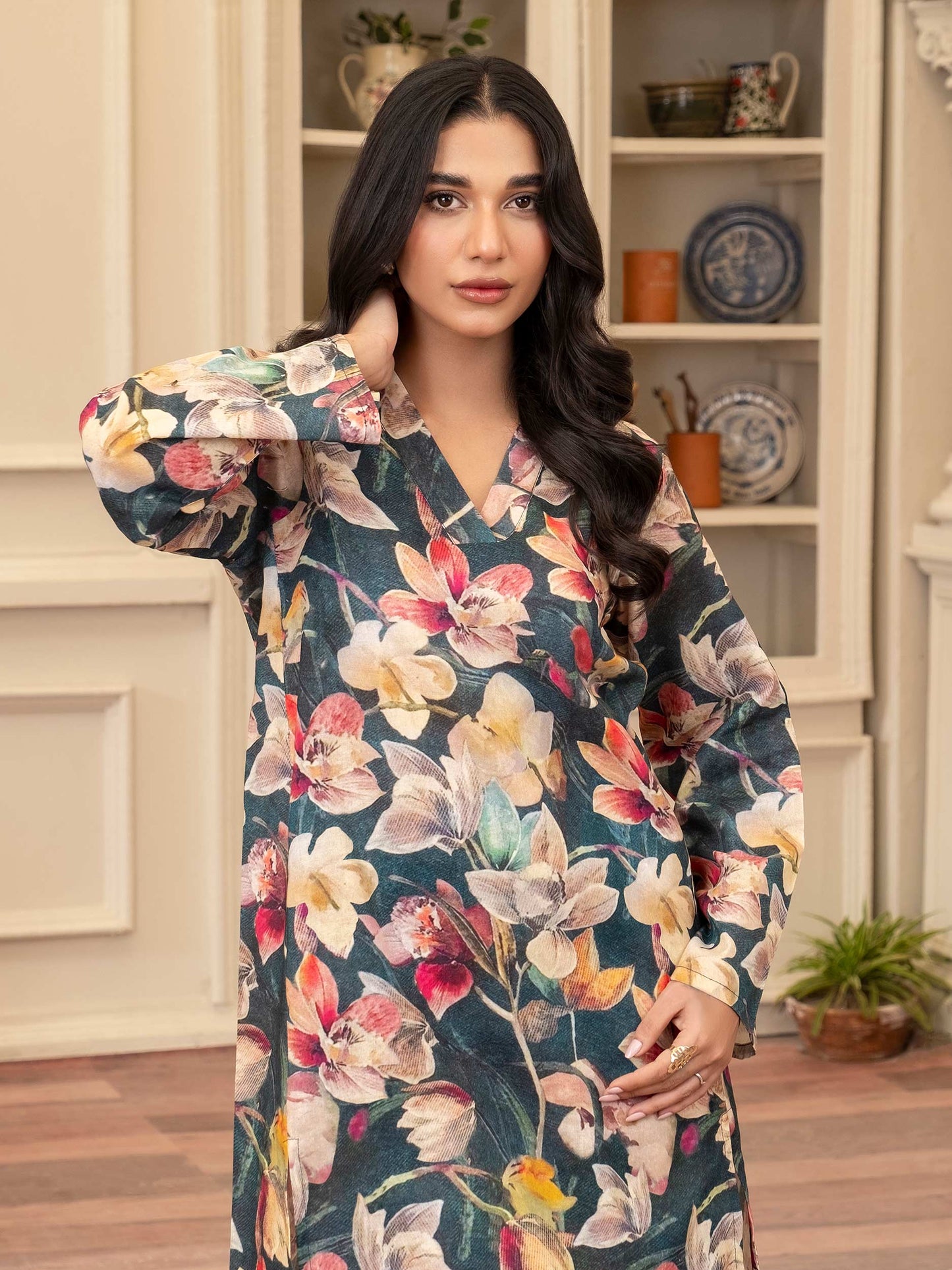 Khaddar Shirt-Printed (Unstitched)