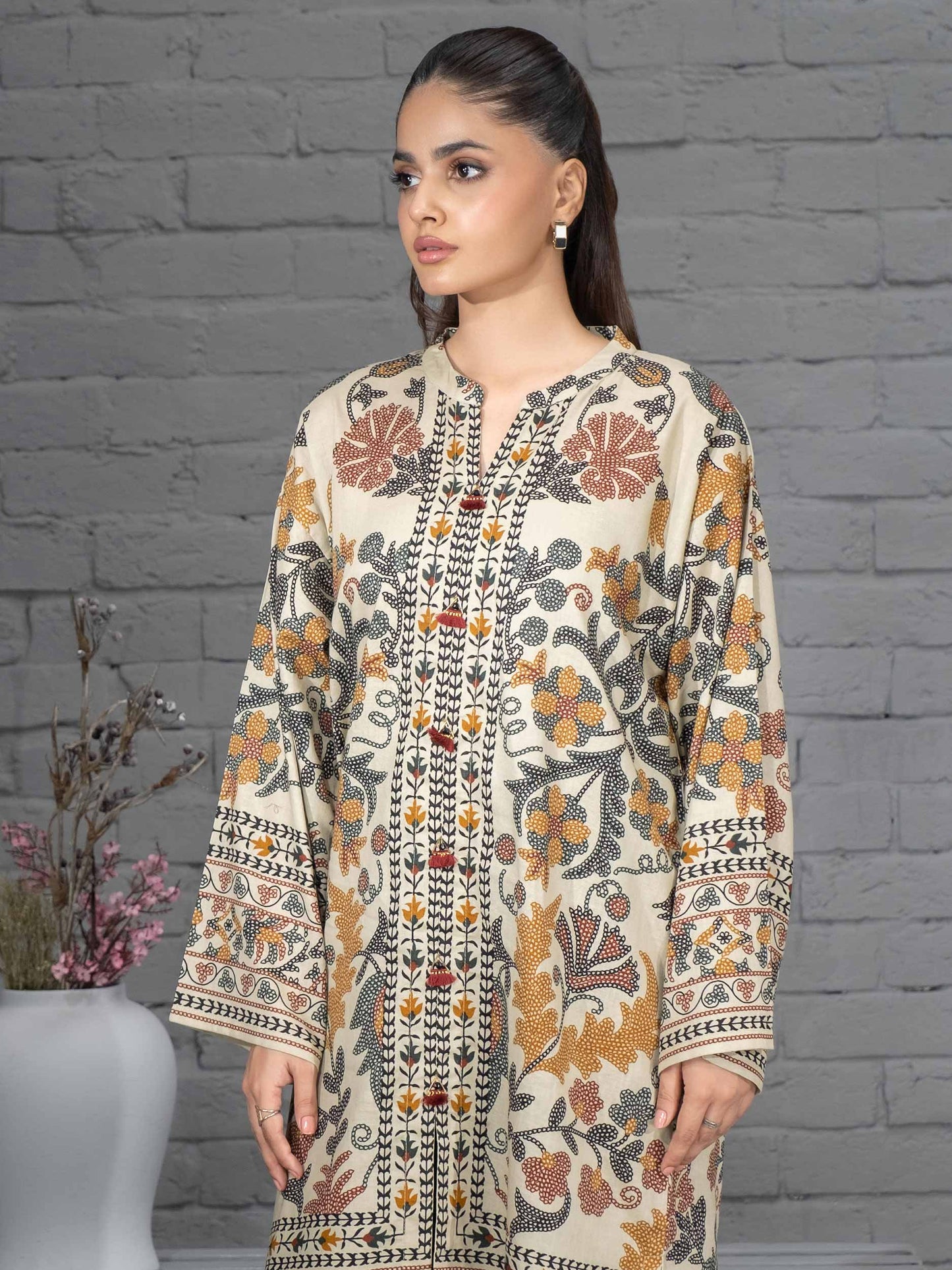 Khaddar Shirt-Printed (Unstitched)