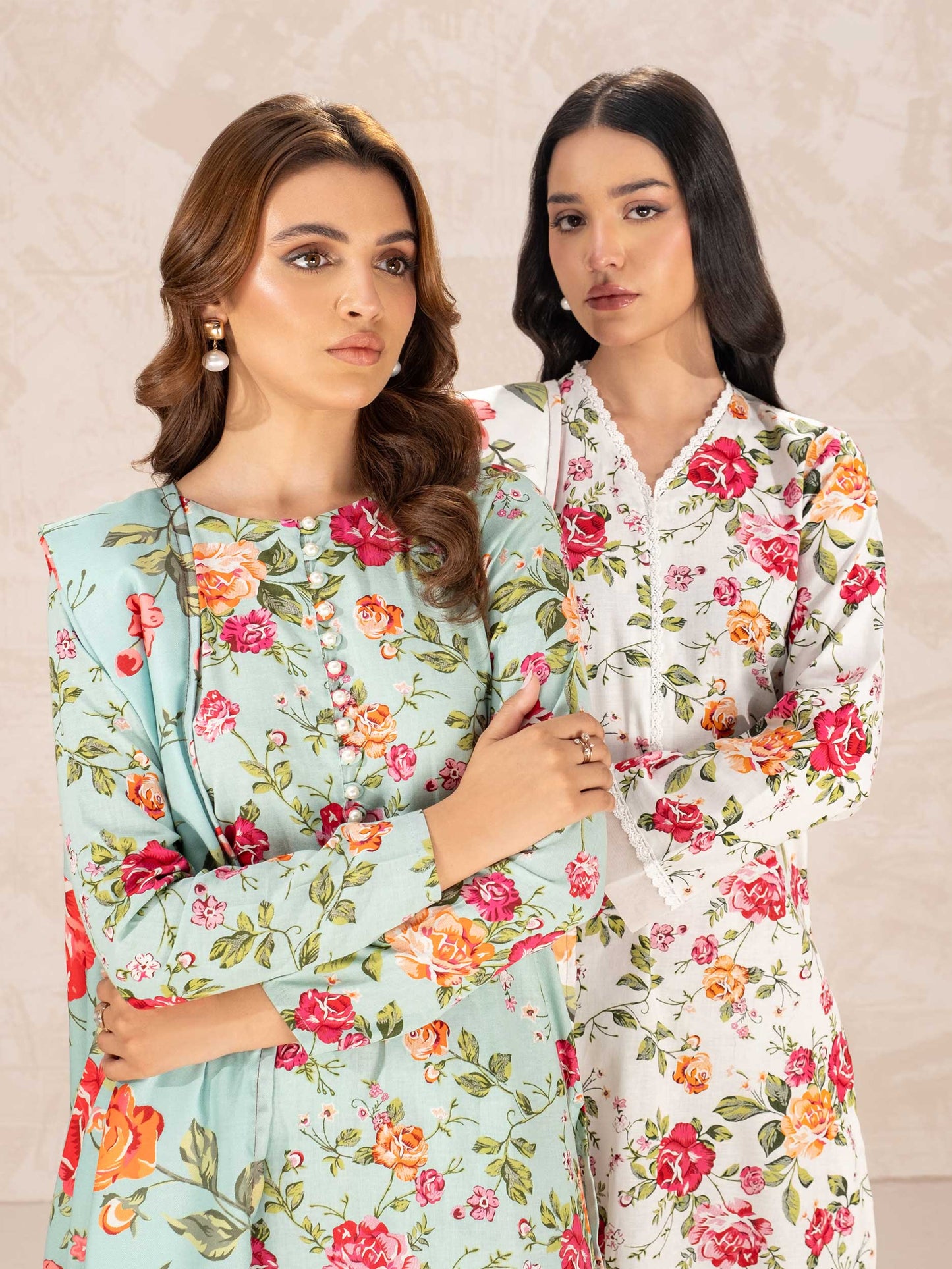 3 Piece Khaddar Suit-Printed (Unstitched)