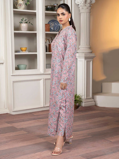 2 Piece Khaddar Suit-Printed (Unstitched)