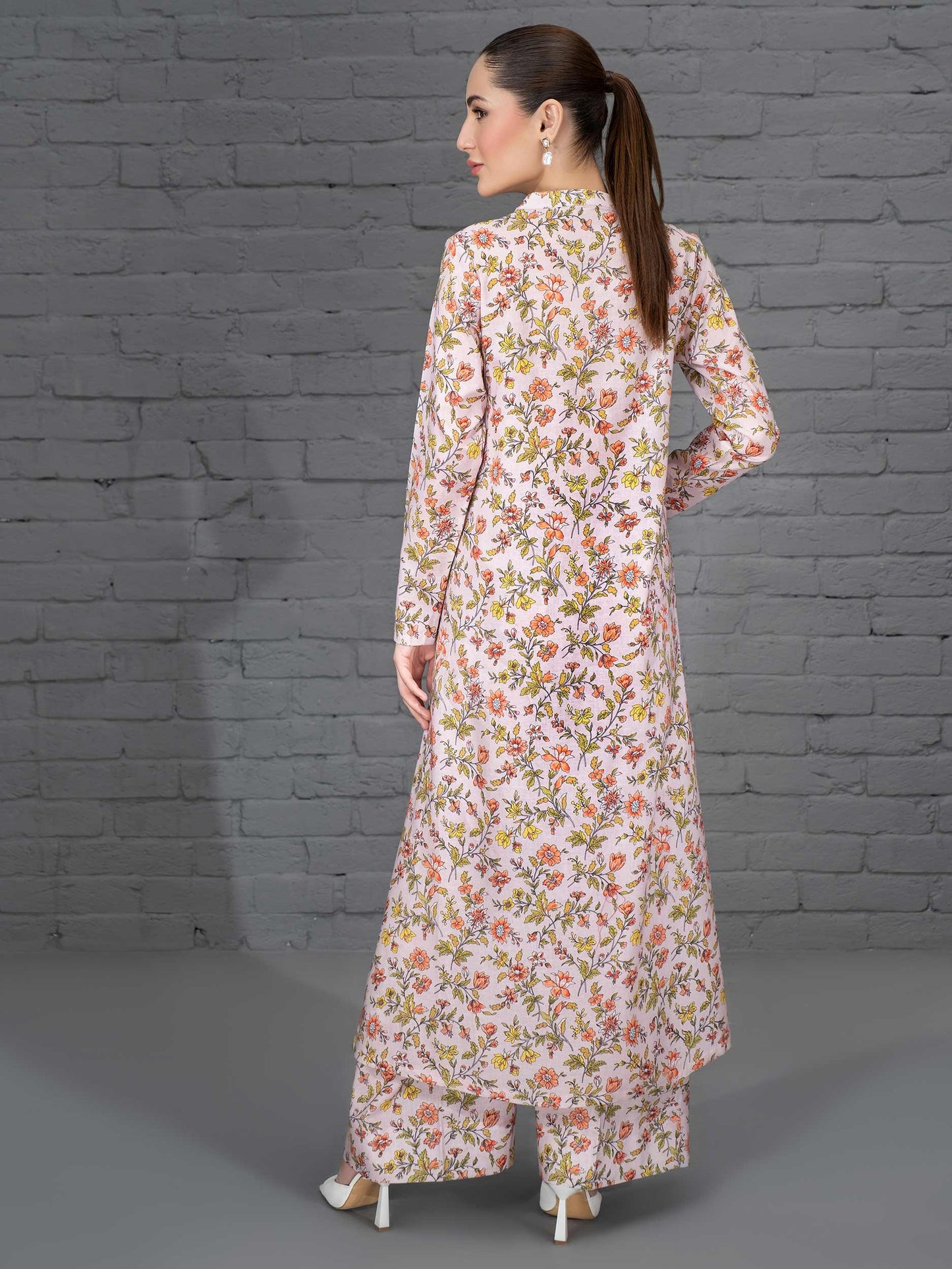 2 Piece Khaddar Suit-Printed (Unstitched)