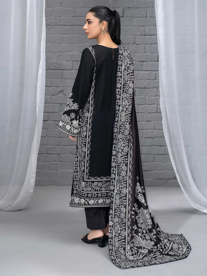 2 Piece Khaddar Suit-Printed (Unstitched)