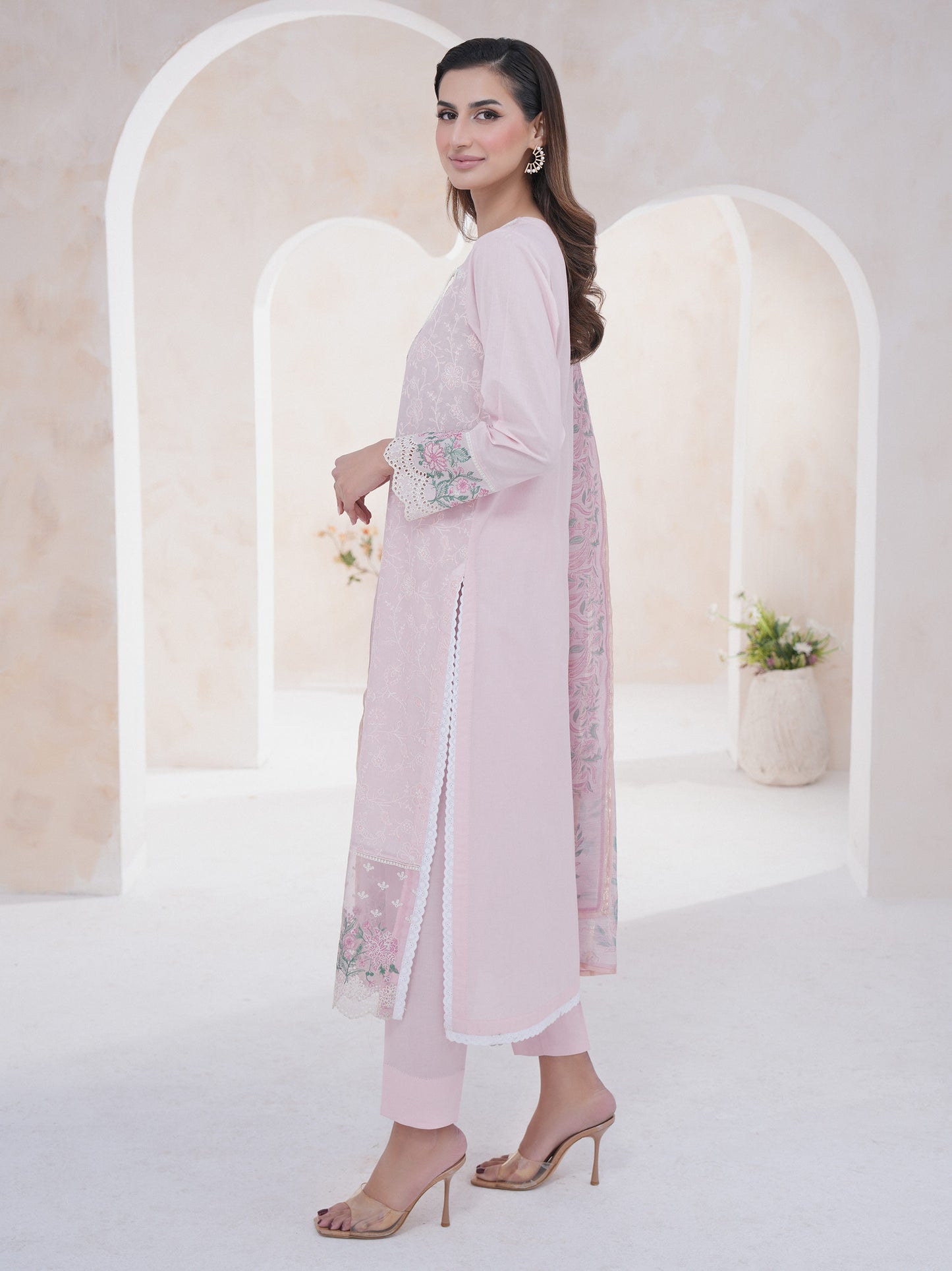 3 Piece Lawn Suit-Embroidered (Unstitched)