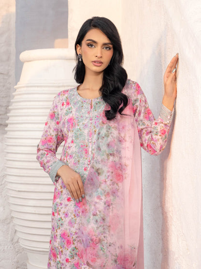 3 Piece Lawn Suit-Embroidered (Unstitched)