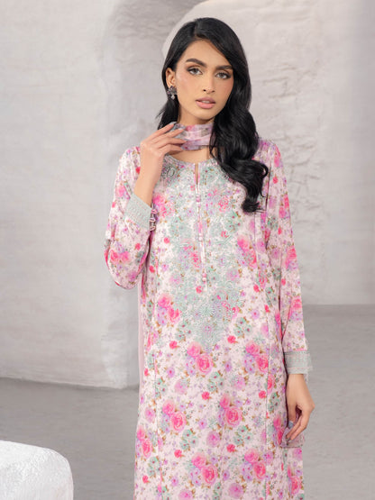 3 Piece Lawn Suit-Embroidered (Unstitched)