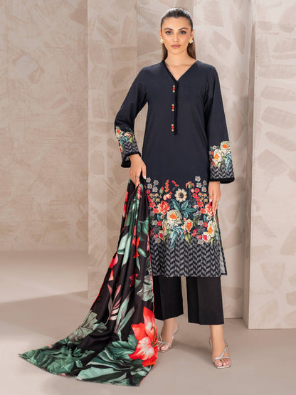 2 Piece Khaddar Suit-Printed (Unstitched)