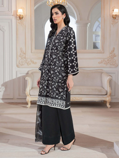 3 Piece Lawn Suit-Embroidered (Unstitched)