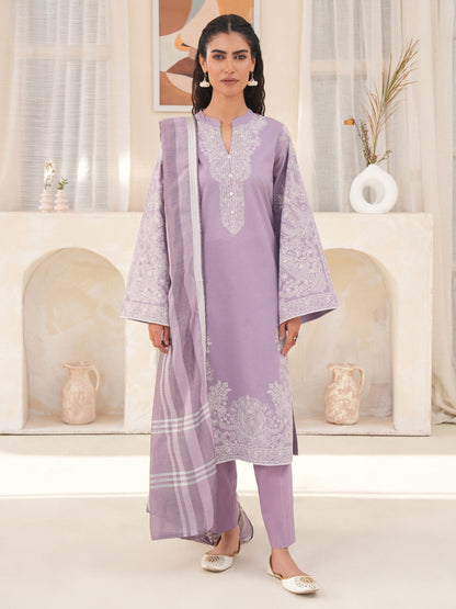 2 Piece Lawn Suit-Paste Print (Unstitched)