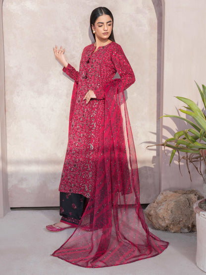 3 Piece Lawn Suit-Printed (Unstitched)