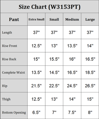 Men's Clothing Size Chart – Perry Ellis