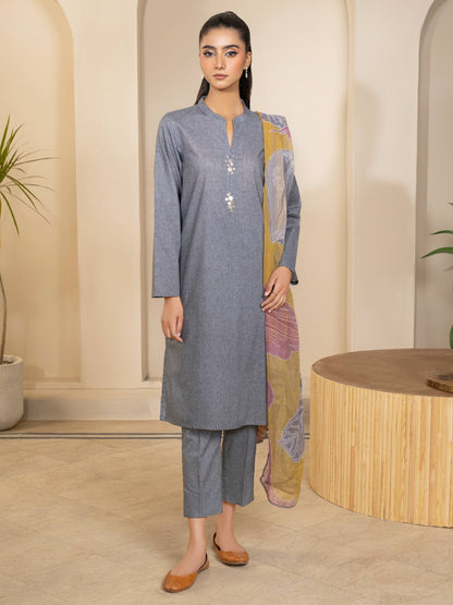 3 Piece Lawn Suit-Printed (Unstitched)