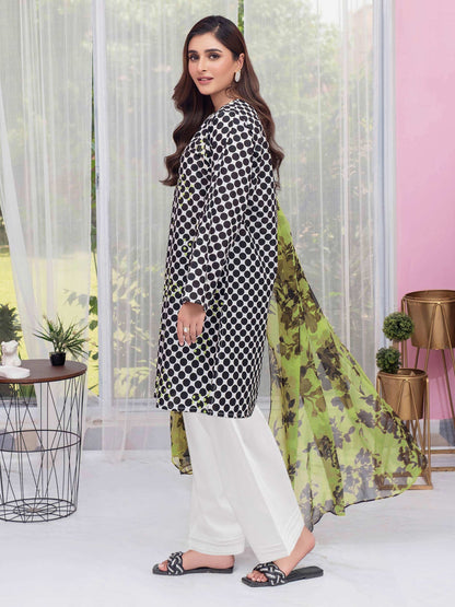 3 Piece Lawn Suit-Embroidered (Unstitched)