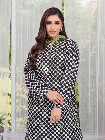 3 Piece Lawn Suit-Embroidered (Unstitched)