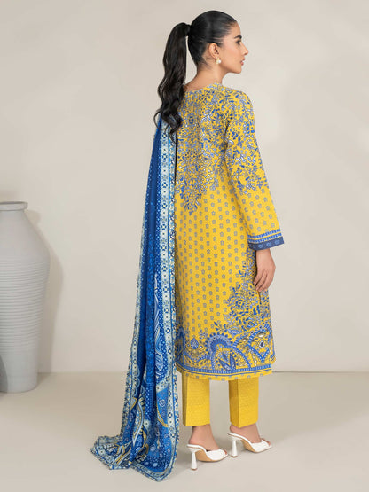 3 Piece Khaddar Suit-Printed (Unstitched)