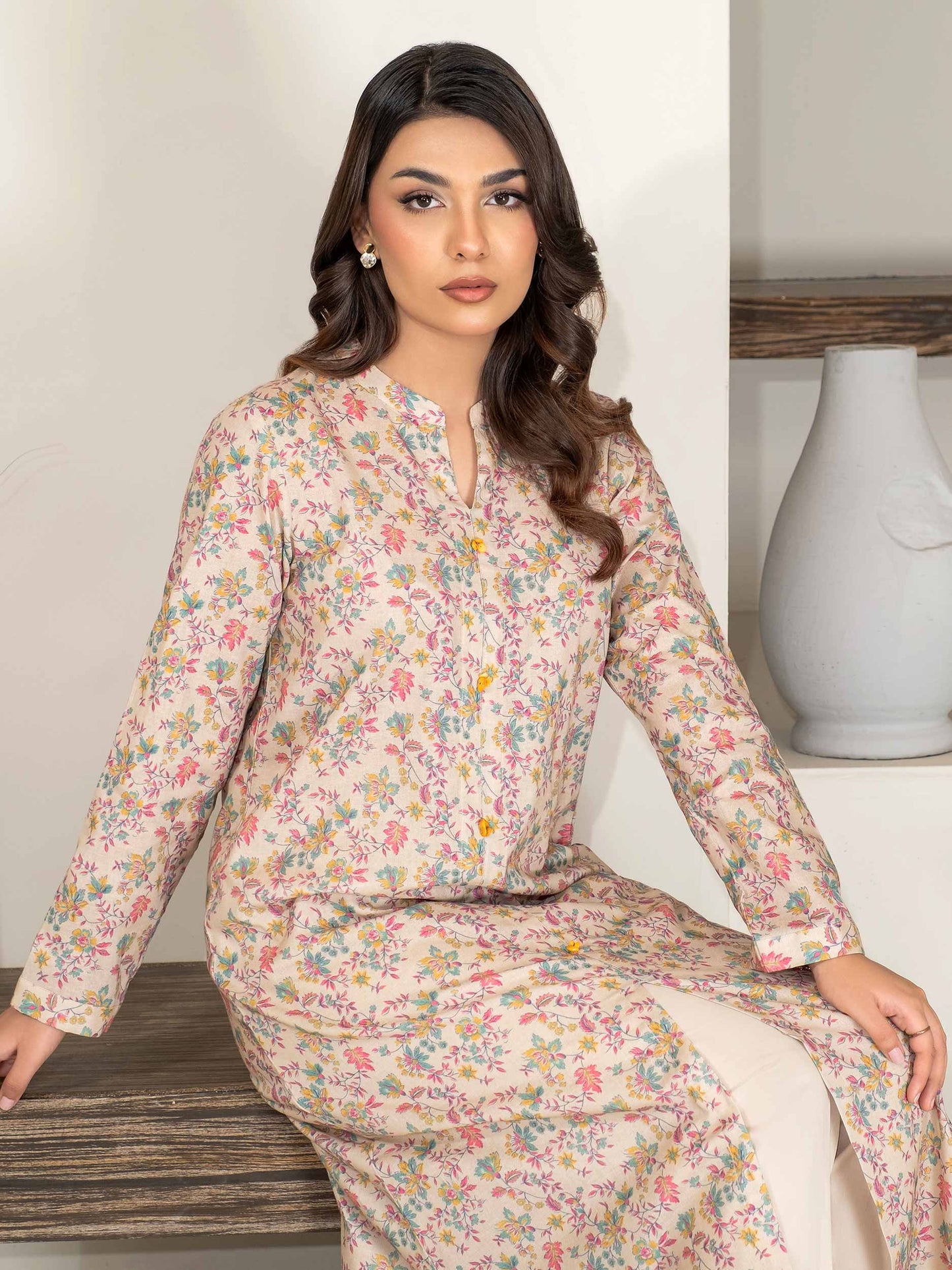 Khaddar Shirt-Printed (Unstitched)