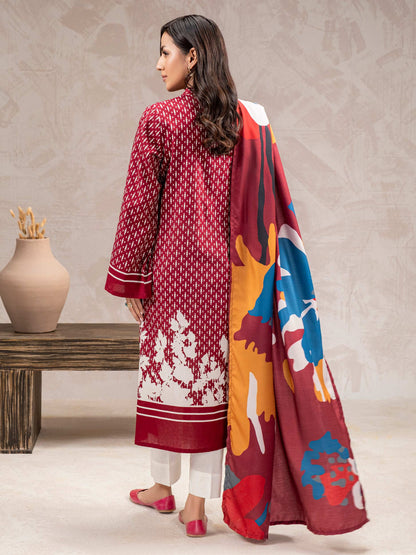 2 Piece Khaddar Suit-Printed (Unstitched)