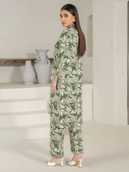 2 Piece Khaddar Suit-Printed (Unstitched)