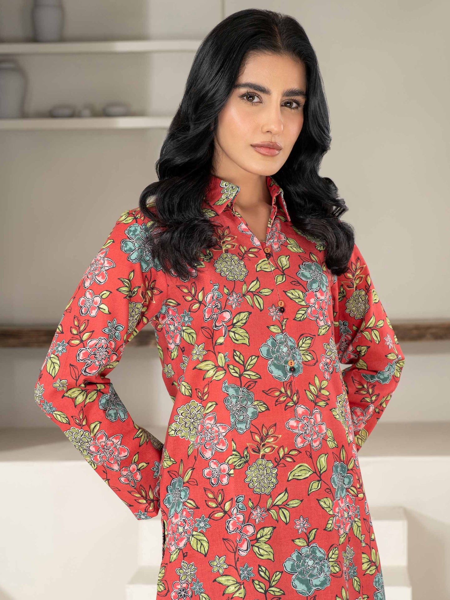 Khaddar Shirt-Printed (Unstitched)