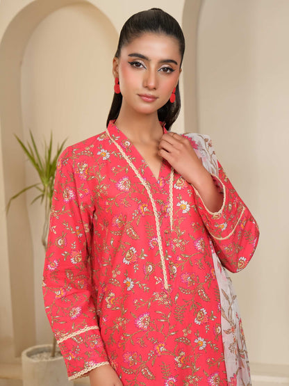 3 Piece Lawn Suit-Printed (Unstitched)