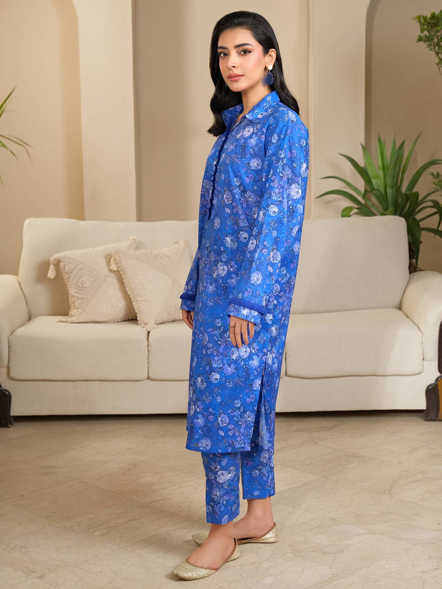 2 Piece Lawn Suit-Printed (Unstitched)