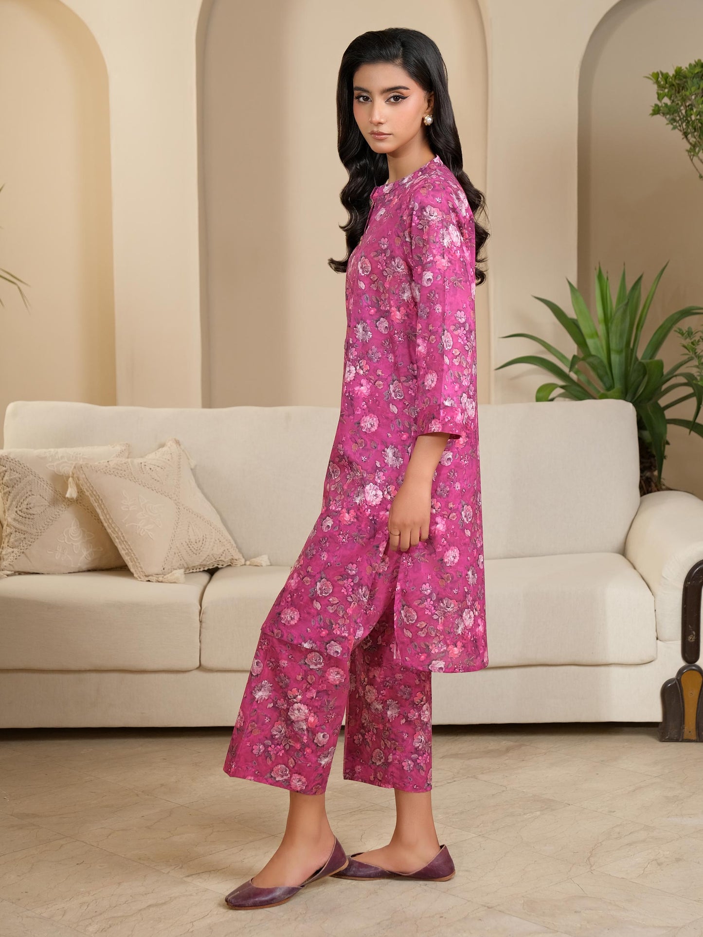 2 Piece Lawn Suit-Printed (Unstitched)