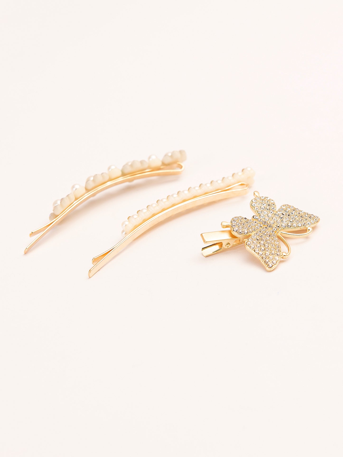 Embellished Snap Clip Set