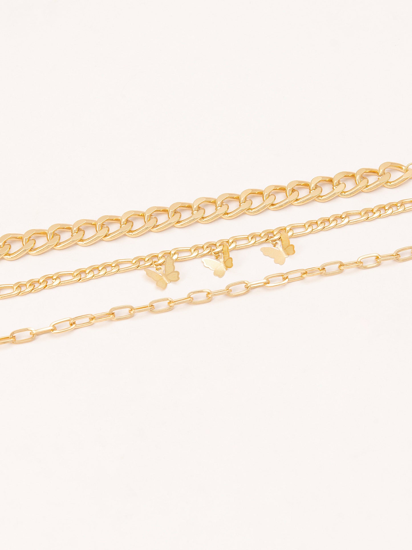 Golden Bracelet Set