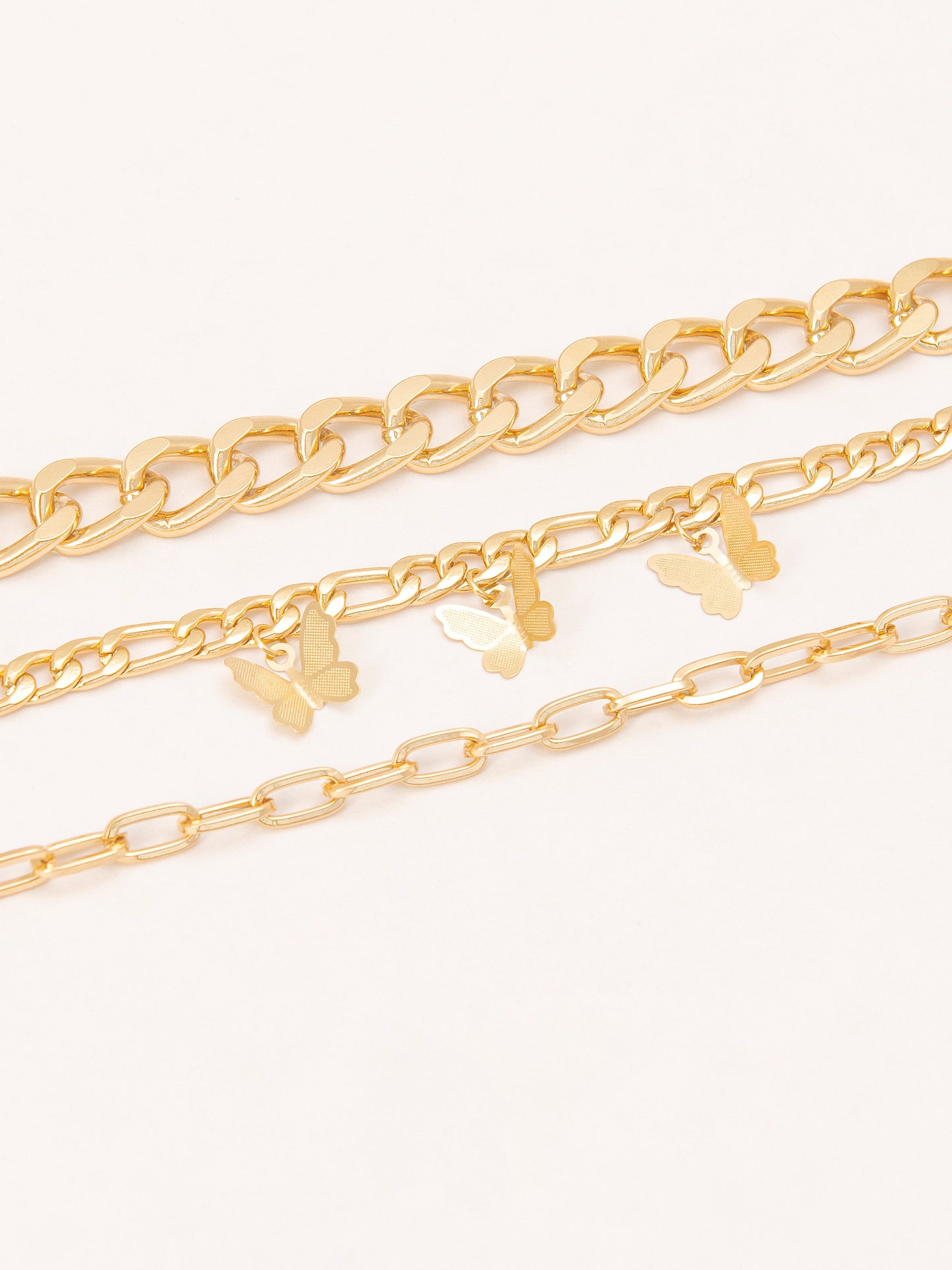 Golden Bracelet Set