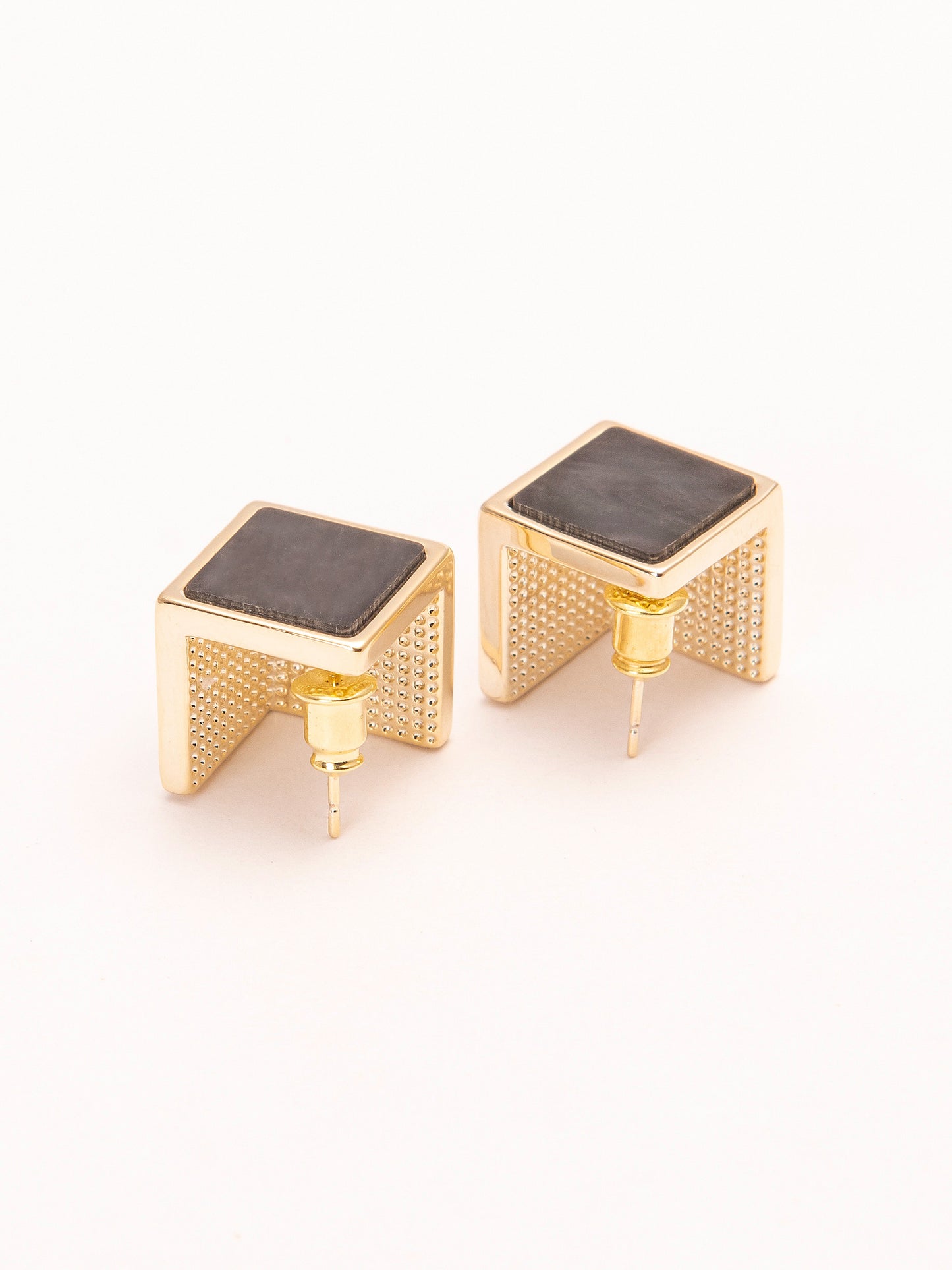 Cube Stud Earrings