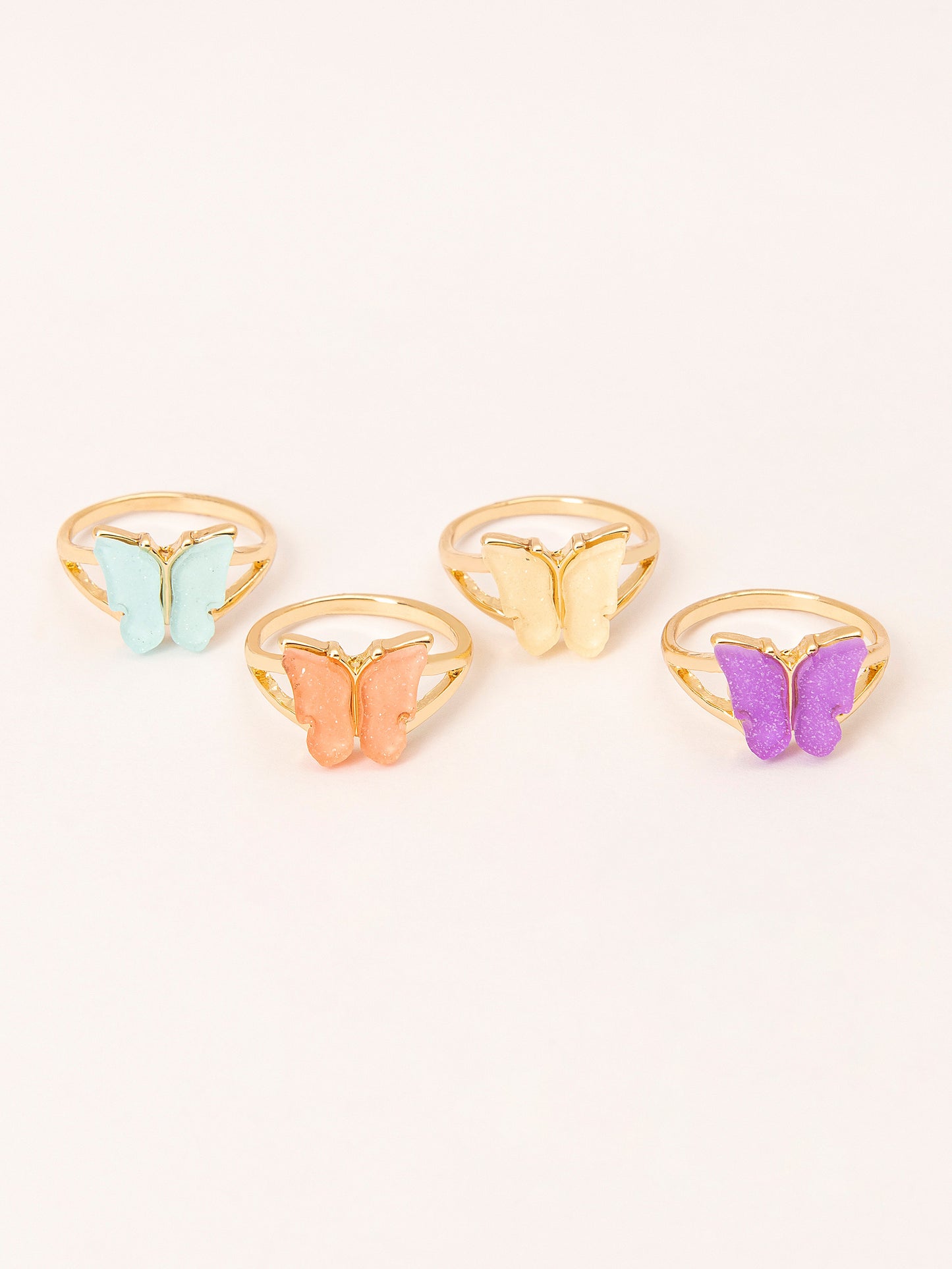 Butterfly Ring Set