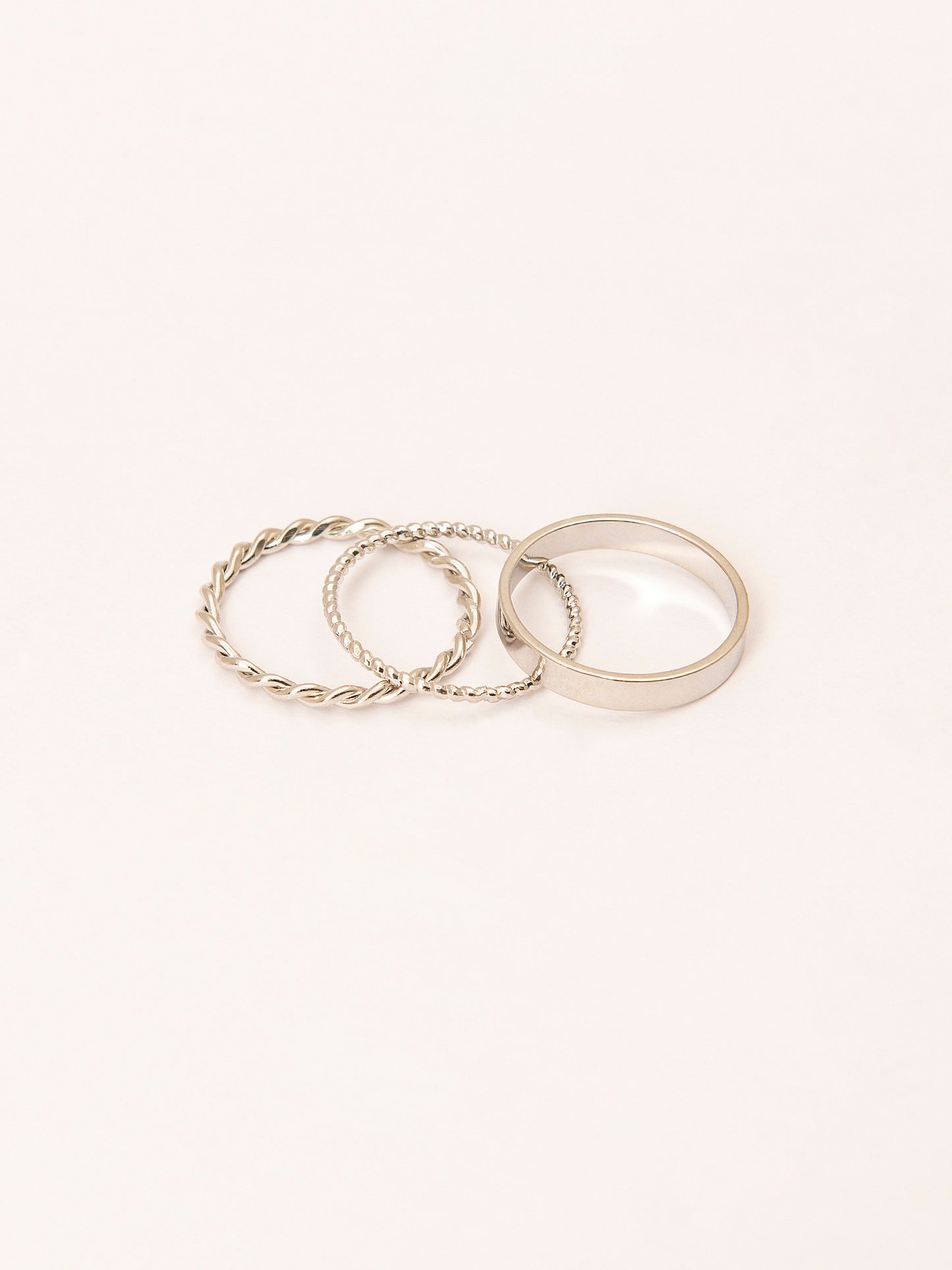 Silver Ring Set