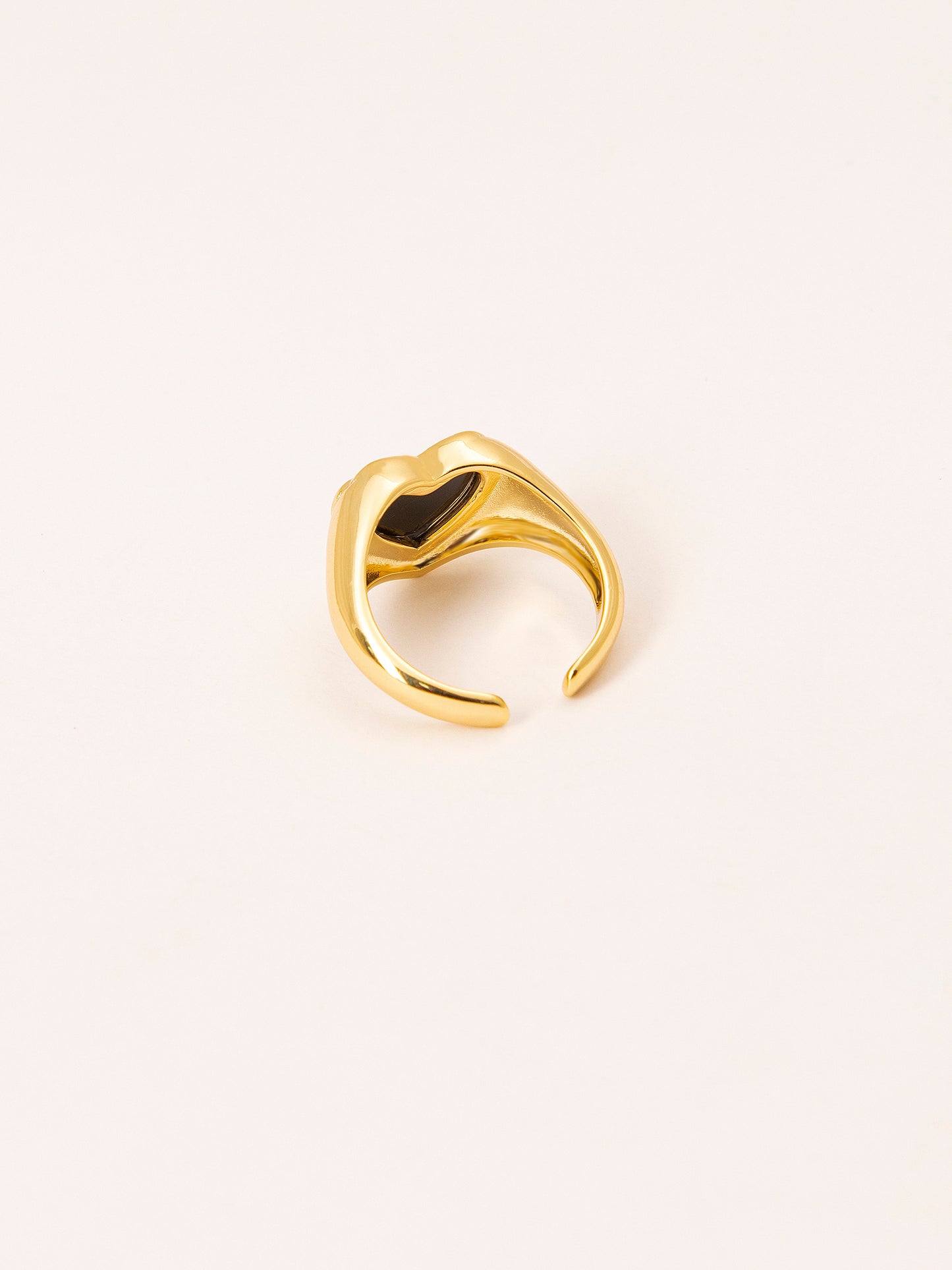 Black Heart Ring