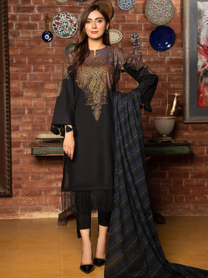 2-Piece Slub Khaddar Suit