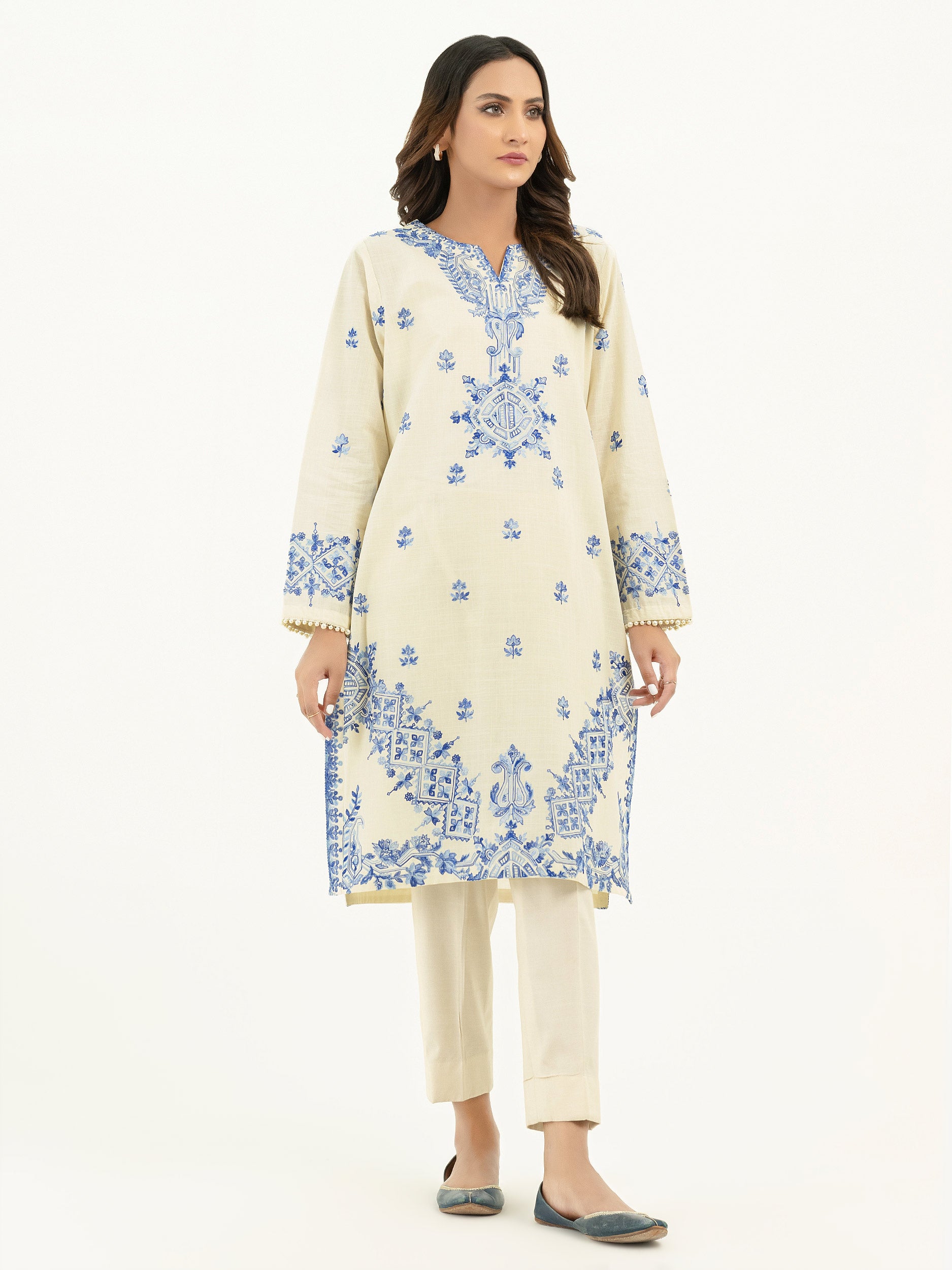 Lawn Shirt-Embroidered (Pret) – Limelightpk