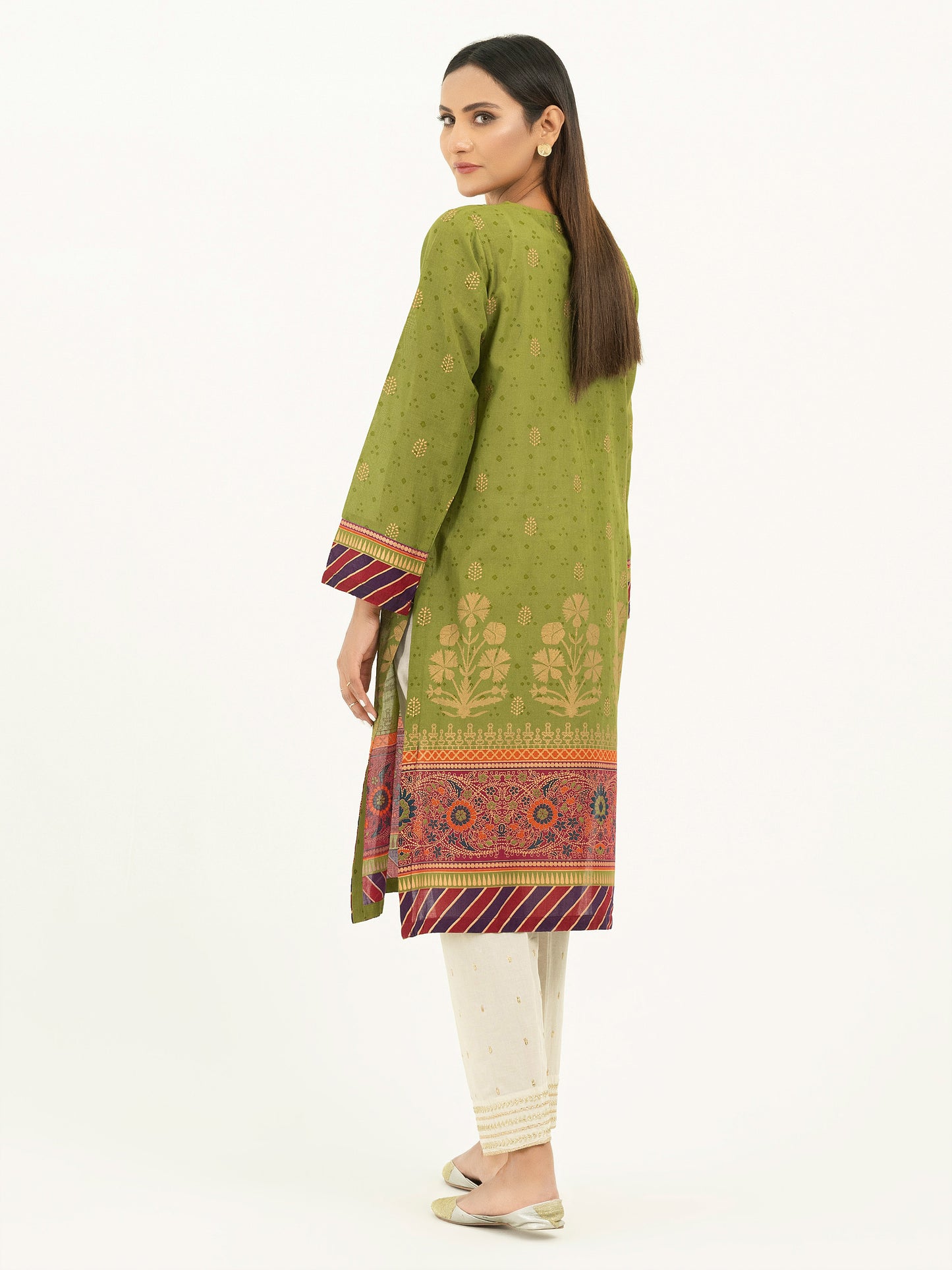 Lawn Shirt-Embroidered (Pret)