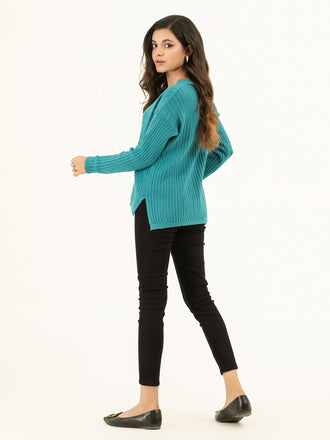 ribbed-knit-sweater