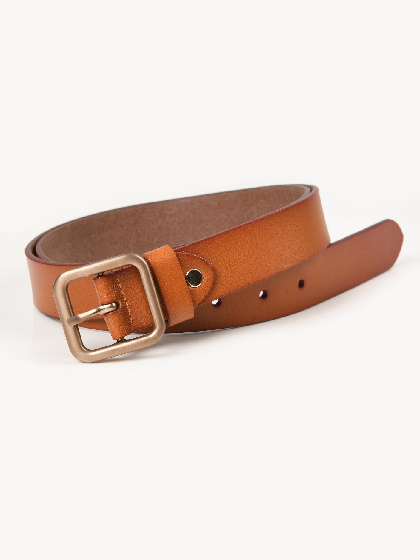 Matte Buckle Belt