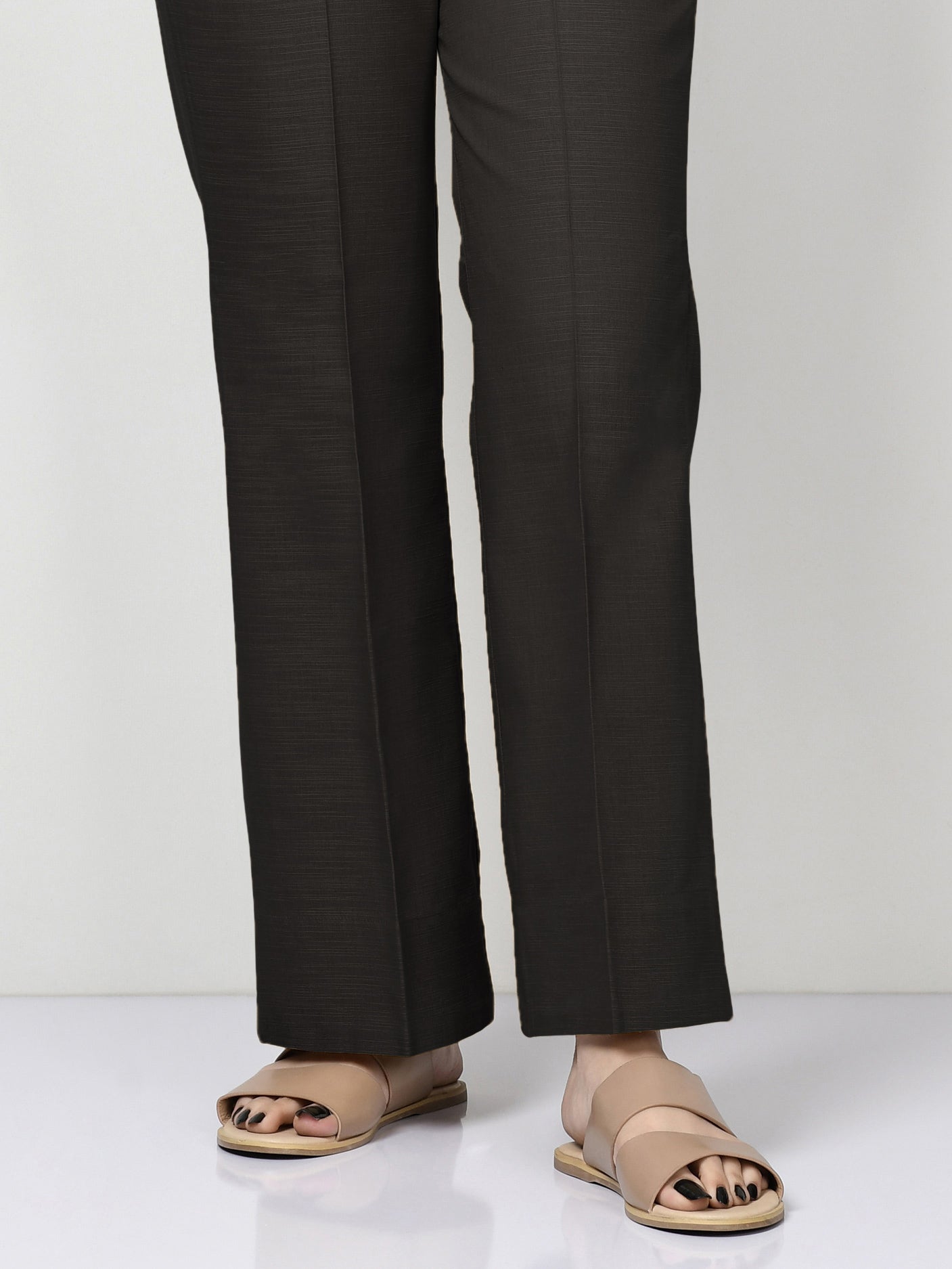 Plain Khaddar Trouser