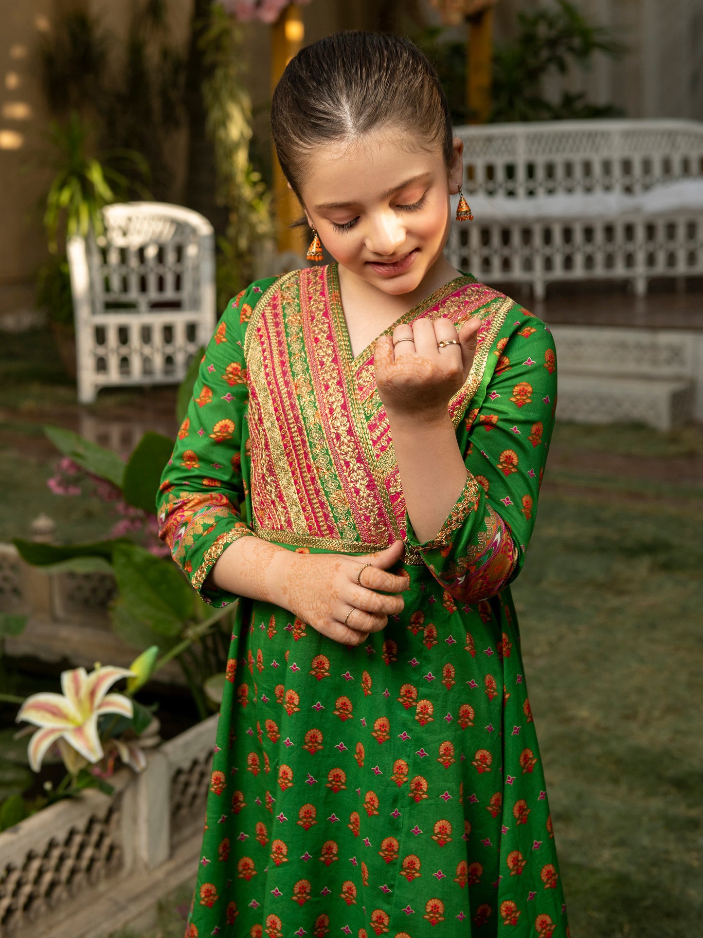 Embroidered Lawn Frock