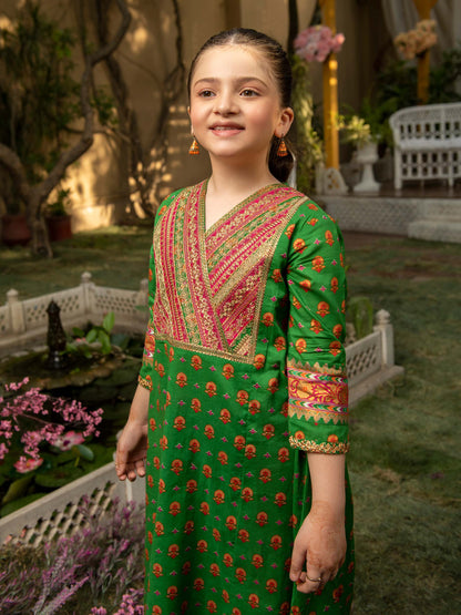 Embroidered Lawn Frock