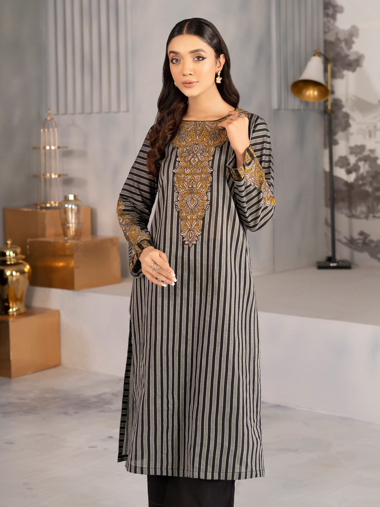 2 Piece Embroidered Lawn Suit