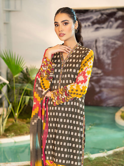 2 Piece Lawn Suit-Embroidered (Unstitched)