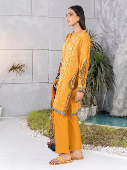 3 Piece Embroidered Lawn Suit