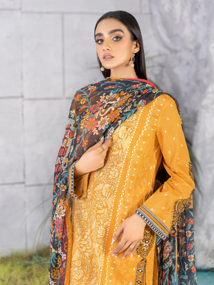 3 Piece Embroidered Lawn Suit