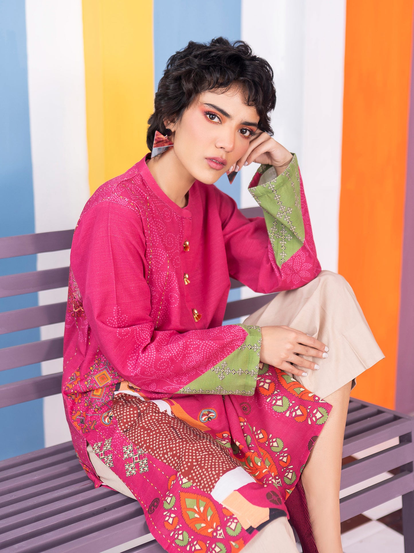 Khaddar Shirt-Printed (Unstitched)