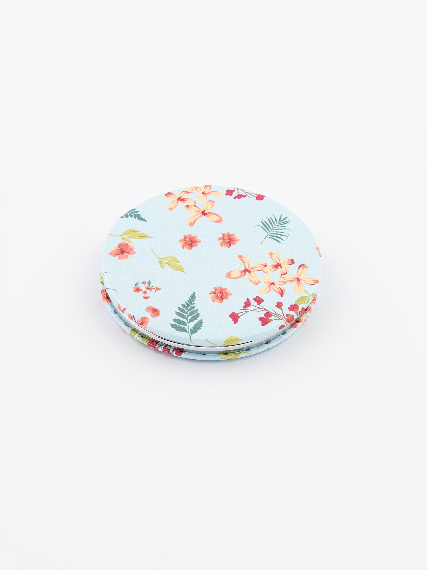 Floral Compact Mirror