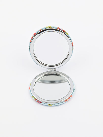 Floral Compact Mirror