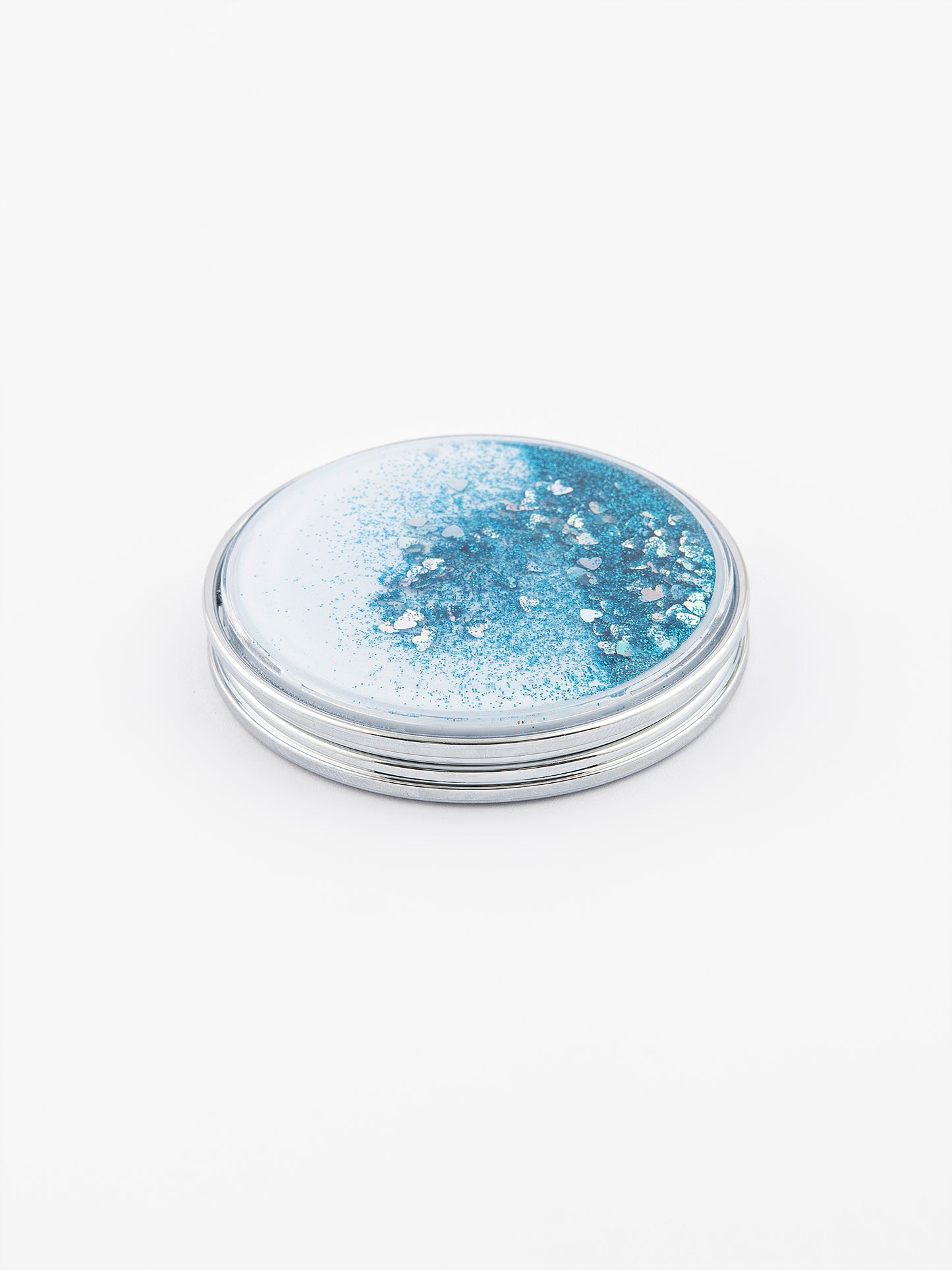 Glittery Sequin Compact Mirror